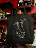 Nocturnal Lovers Bat Tote Bag