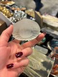 Heart Shaped Scorpion & Spider Lucite