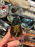 Black & Golden Scorpion Bottle Opener