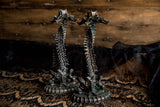 Helix Ossuary Candlestick Holder Set