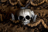 Satyr Fetal Skull Tealight Holder