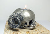Satyr Fetal Skull Tealight Holder