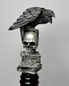Raven Bottle Stopper